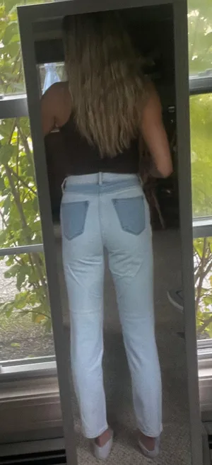 PacSun Color Blocked Mom Jeans thumbnail 3