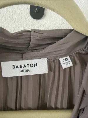 Artizia Babaton Collector Shirt Blouse in Turner Taupe thumbnail 5