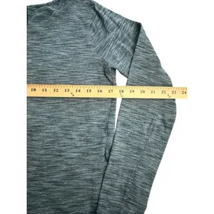 Lululemon Long Sleeve Shirt Women's Size 6 Green Super Soft Athleisure #K12-3‎ thumbnail 5