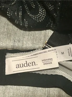 Audem Black and white Lace Bralette - size medium thumbnail 4