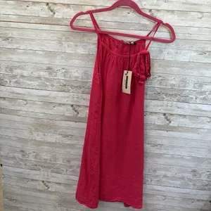 NWT‎ Lungo L'Arno Womens S Dress Knee Length Pink 100% Linen Short Summer Italy thumbnail 2