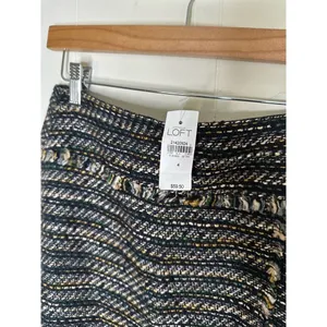NWT• Loft tweed Mini Skirt multi colored​​​​​​​​​​​ thumbnail 5