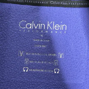 Calvin Klein Performance Womens Fleece Zippered Jacket Size XL. Purble thumbnail 8