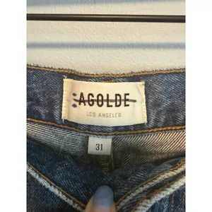 AGOLDE Vintage High Rise Jeans size 31 Medium Wash 100% Cotton thumbnail 5