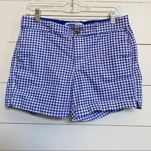 Old Navy Blue & White Patriotic‎ Everyday Gingham Shorts - 6 EUC thumbnail 8