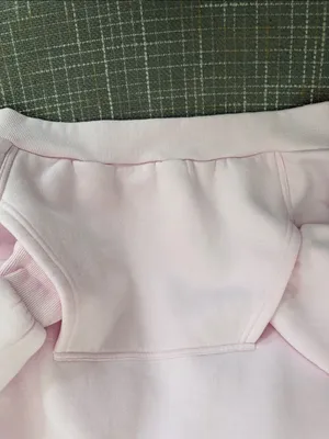 Pale Pink Hoodie Sweatshirt by Comfrt in size XL EUC thumbnail 3