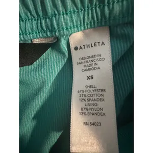 Athleta Marin 5" Board Shorts Womens XS Green Swim‎ Shorts thumbnail 4