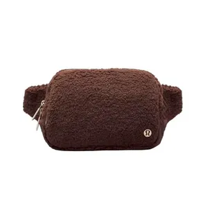 Lululemon Everywhere 2L Belt Bag Women's One Size Lg Fleece Brown Fanny Pack thumbnail 10