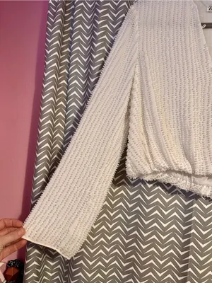 ZARA | Limited Edition Pearl Embellished Cropped Blouse, XS thumbnail 4