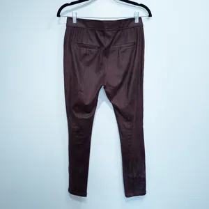 Free People Wine Purple Midnight Faux Suede Leggings Size 27 thumbnail 6