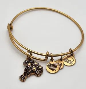 Alex & Ani I Pick You Flower Bouquet Bracelet thumbnail 1