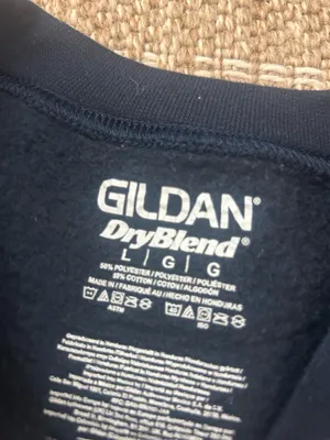 Gildan Sweatshirt Crewneck blue thumbnail 3