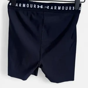 Under Armour Black Spandex Compression Bike Shorts Raw Edge Cut DIY XS thumbnail 2