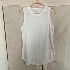 Athleta White Breezy Tank Top  thumbnail 4