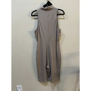 NICHOLAS THE LABEL Paola Stretch Ribbed Knit Romper Size‎ Small Medium Branch thumbnail 4