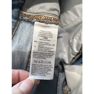 Madewell The Perfect Vintage Wide Leg Crop Jeans Light Blue Denim‎ thumbnail 6