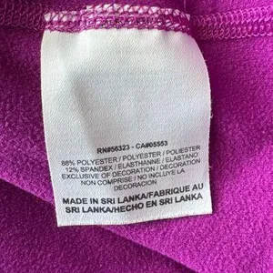 💜Nike Pro Combat Dri-FIT Quarter-Zip Pullover ~M💜 purple magenta workout gym thumbnail 7