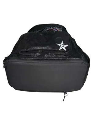 Rebel Athletic 𒀭Dream Bag Cheerleading Backpack 𒀭Expandable Cheer Bag 𒀭 Black thumbnail 7