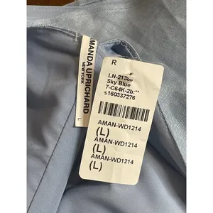 Amanda Uprichard REVOLVE Claudia X Back Chain Dress in Sky Blue Large New thumbnail 7