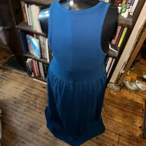 J Crew turquoise knit layered M resortwear flowy sundress thumbnail 2