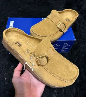 BIRKENSTOCK Buckley leather mules clogs slip on shoes new thumbnail 1