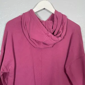Carhartt Women S Pink Blue Tencel Fiber Series Pullover Hoodie Boxy Oversized thumbnail 6