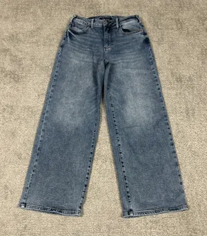 Judy Blue Jeans Womens 3 26 Baggy High Rise Stretch Medium Wash Wide Leg 28x29 thumbnail 1