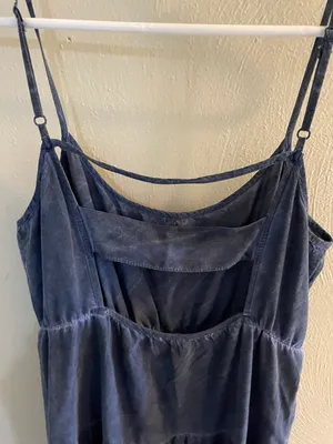 Cotton On Blue and White Tie Dye Dress thumbnail 3