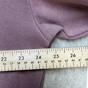 Admiral Womens Large‎ Longline Hoodie Sweatshirt Dress Mauve Purple Athleisure thumbnail 7