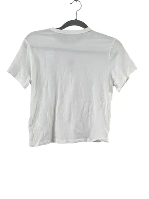 Women's Abercrombie & Fitch Tini Time Graphic Tee, Size S, White thumbnail 8