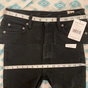 Free People Shorts Avery‎ Denim Black Ash 24 25 NWT thumbnail 10