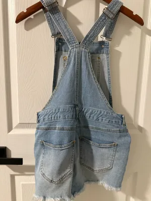 denim overalls Blue thumbnail 2