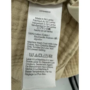 Madewell Blazer Women Small‎ Lightspun Dorset Gauze Slouchy Oversized Khaki thumbnail 10