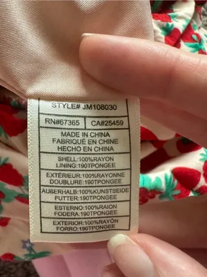 Betsey Johnson Cream Maxi Dress with Red Strawberry Print thumbnail 8