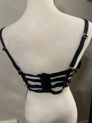 Victoria's Secret black bralette thumbnail 3