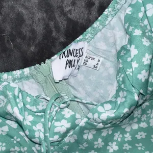 Princess Polly Finley Romper in Green Size 4 thumbnail 7