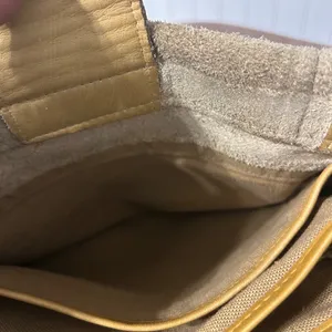 Vintage Tan Genuine Leather Shoulder Bag thumbnail 16