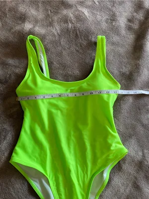 Neon 80’s One Piece Work Out Leotard Costume Bodysuit Women’s Sz S EUC thumbnail 5