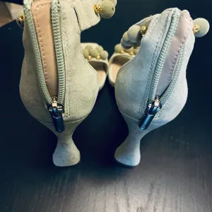 Sam Edelman Luella Pistachio Slide - Women Size 7.5 - Light Green thumbnail 5