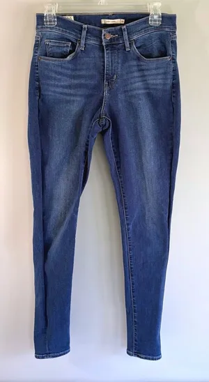 Women's‎ Levi's Jeans Curvy Medium Wash Denim 28x29 Capsule Wardrobe US Size 6 thumbnail 1