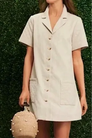 TUCKERNUCK summer sands quilted mini dress sz S thumbnail 1