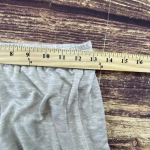 Lazy Sunday Womens Cozy Cream Elastic Waist Cozy Lounge Booty Shorts Small thumbnail 4