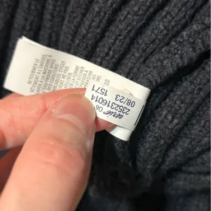 Aerie Offline Chillside Quarter Zip Sweater Cotton Black Large Cozy Loungewear thumbnail 10