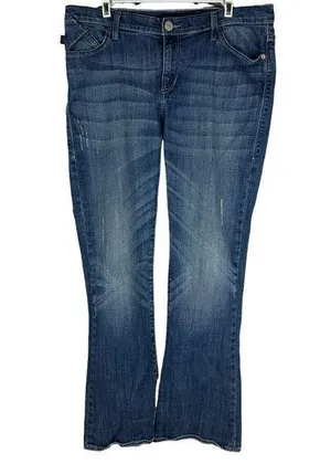 Rock & Republic Women's Kasandra Bootcut Jeans Size 16M Mid-Rise Medium Wash thumbnail 1