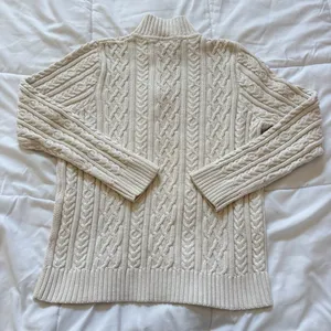 Vintage‎ 90s Y2K Womens Size Large Sweater 1/4 Zip Long Sleeve Coquette Fairy thumbnail 6