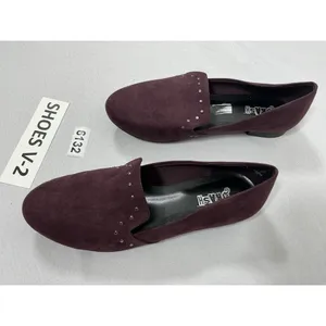 Womans Brash Slipon Loafers 7 W Purple Stud Accents NWOT thumbnail 2