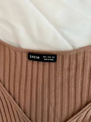 Pearl Cropped Long sleeve Brown thumbnail 4