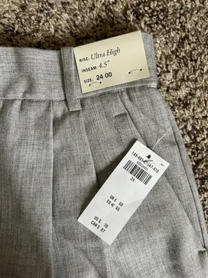 Abercrombie High-Rise Trousers Tailored thumbnail 2