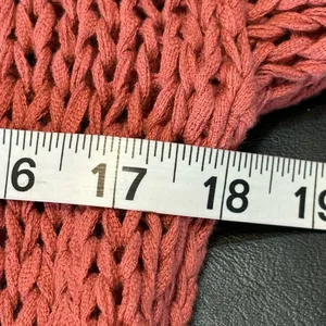 FREE PEOPLE Sz S SIMPLY SIENA OPEN FRONT CARDIGAN SWEATER ROSE PINK thumbnail 12