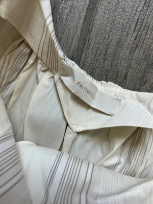 Faithfull the Brand Cream Maxi Slip Dress with Spaghetti Straps thumbnail 2